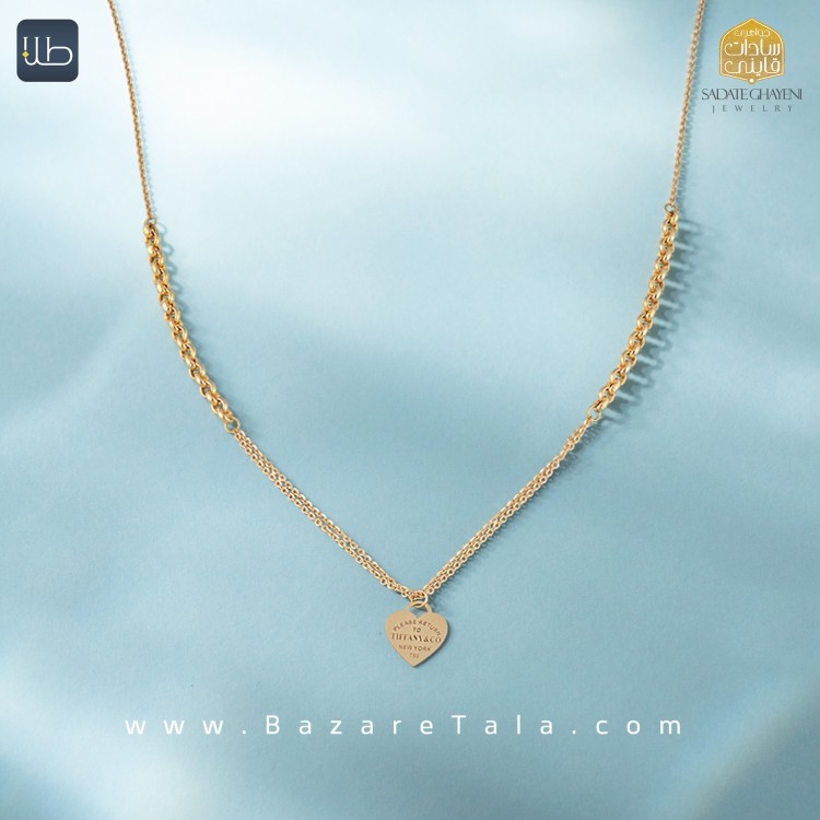 گردنبند طلا تیفانی (کد 4507)