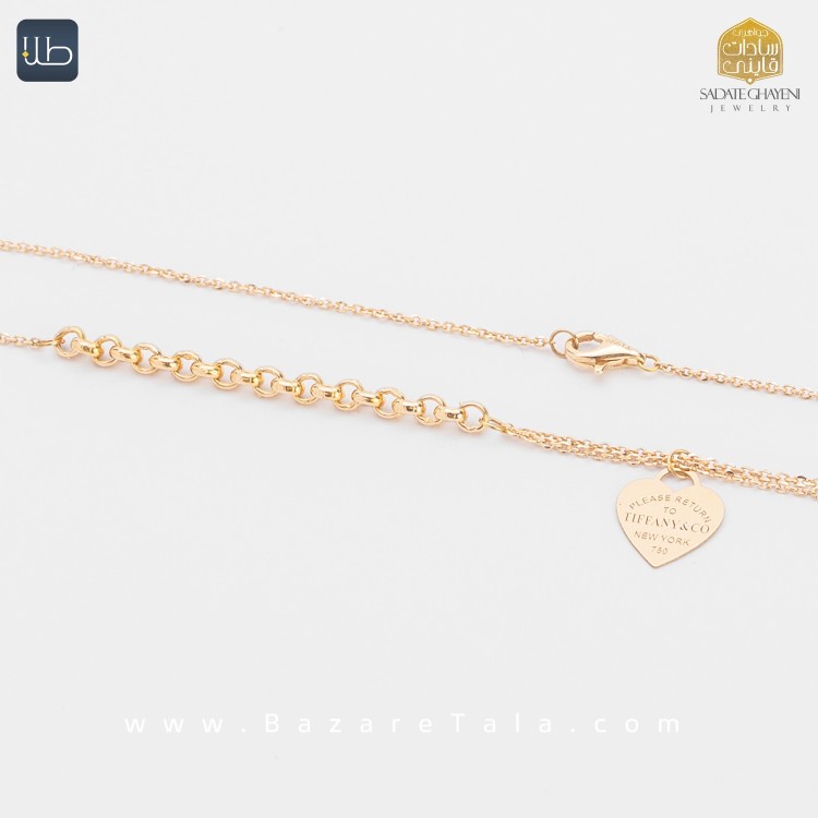 گردنبند طلا تیفانی (کد 4507)