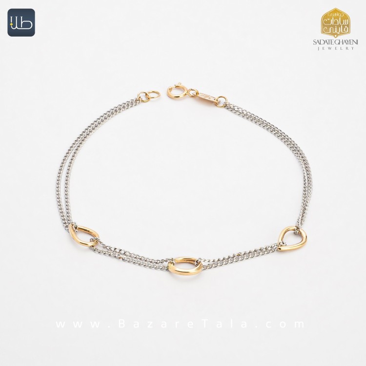 دستبند طلا تهران تاج (کد 4321)