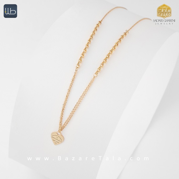 گردنبند طلا تیفانی (کد 4507)