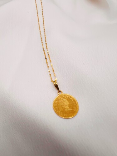 گردنبند طلا الیزابت یکتاخواه