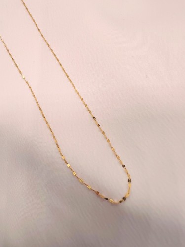 زنجیر طلا پولکی یکتاخواه