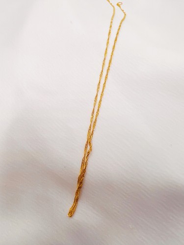 زنجیر طلا طنابی یکتاخواه