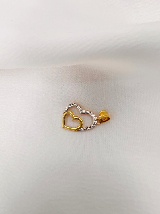 مدال طلا قلب یکتاخواه (کد 5470)