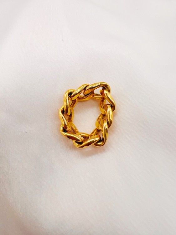 انگشتر طلا کارتیر یکتاخواه (کد 5471)