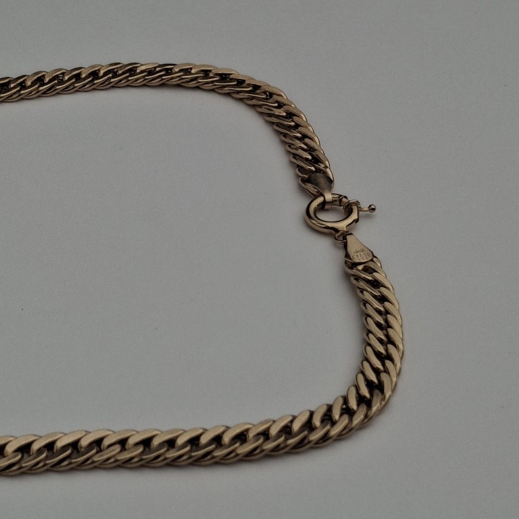 زنجیر دوبل کارتیه طلا (کد 5461)