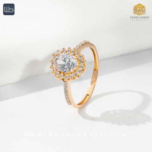 انگشتر طلا سولیتر شرافت