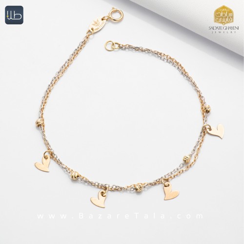 دستبند طلا تهران تاج (کد 4317)