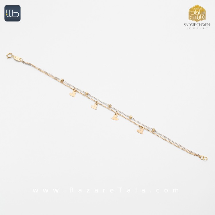 دستبند طلا تهران تاج (کد 4317)