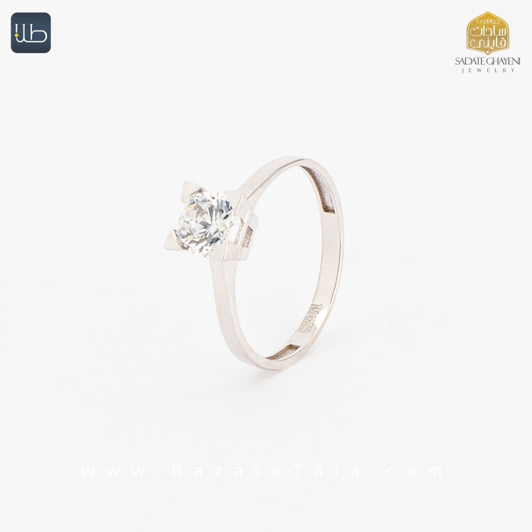 انگشتر طلا سولیتر شرافت (کد 3734)