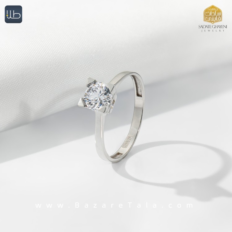 انگشتر طلا سولیتر شرافت (کد 3734)