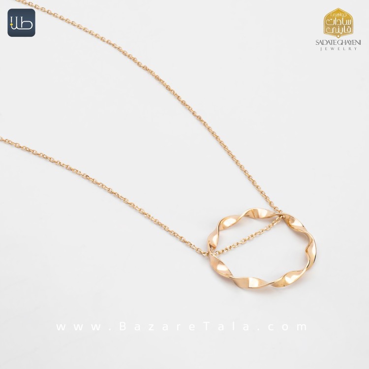 گردنبند طلا دلوین (کد 4506)