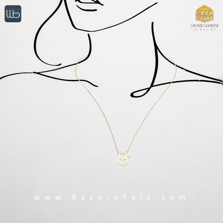 گردنبند طلا پائولا (کد 4436)