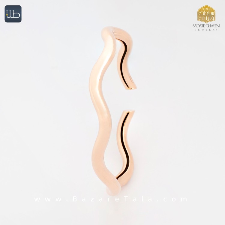 دستبند طلا بنگل سالی (کد 4494)