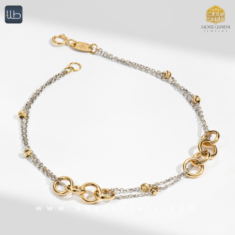 دستبند طلا تهران تاج (کد 4322)