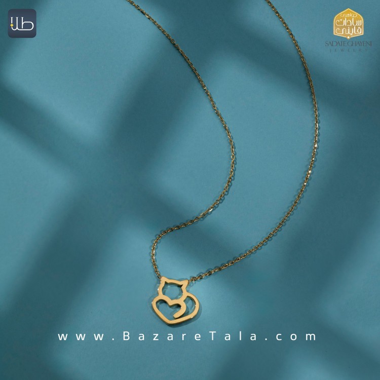 گردنبند طلا پائولا (کد 4436)