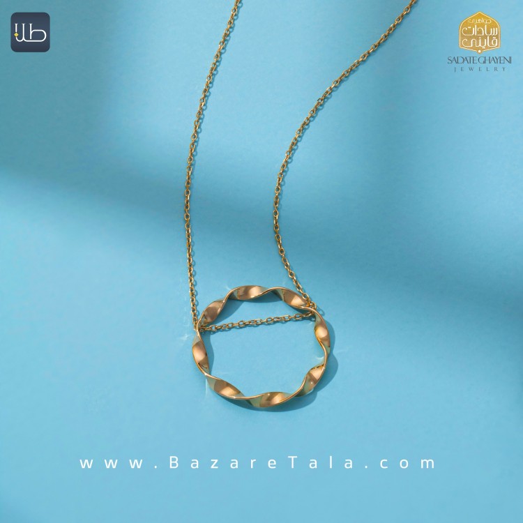گردنبند طلا دلوین (کد 4506)