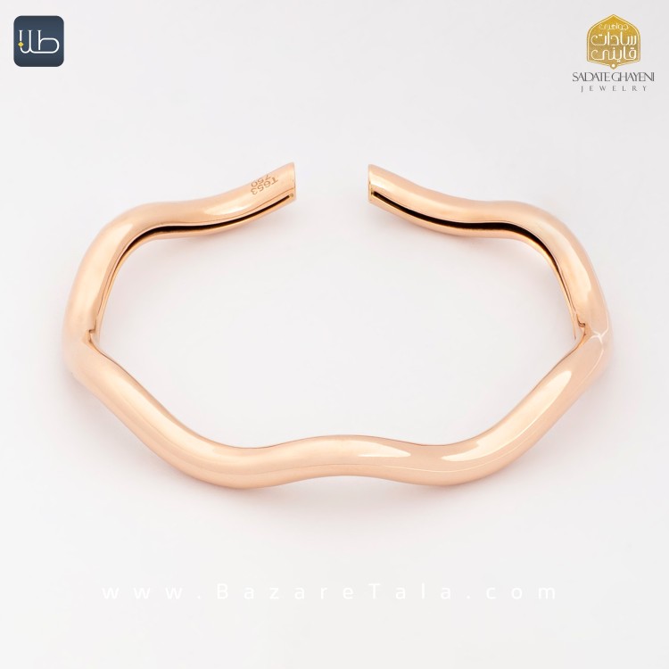 دستبند طلا بنگل سالی (کد 4494)