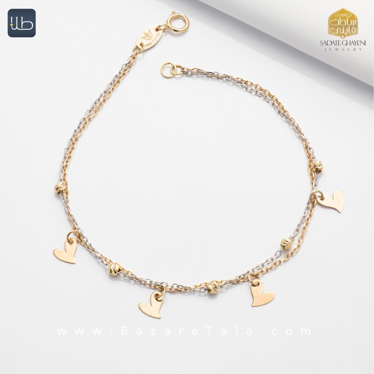 دستبند طلا تهران تاج (کد 4317)