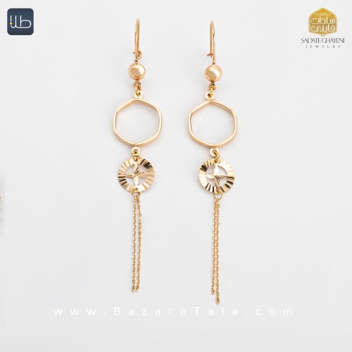 گوشواره طلا نازی