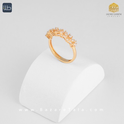انگشتر طلا سولیتر کلاسیک (کد 3741)