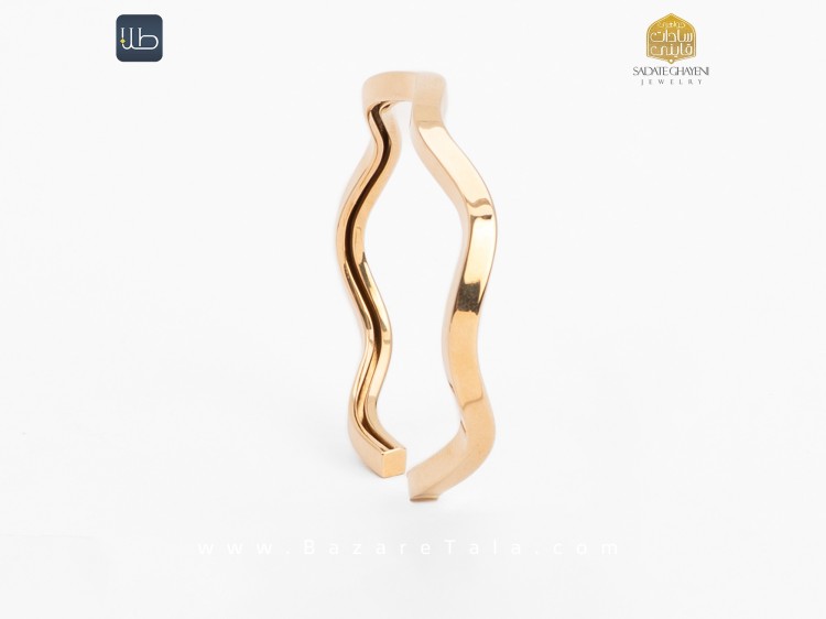 دستبند طلا بنگل سالی (کد 4492)