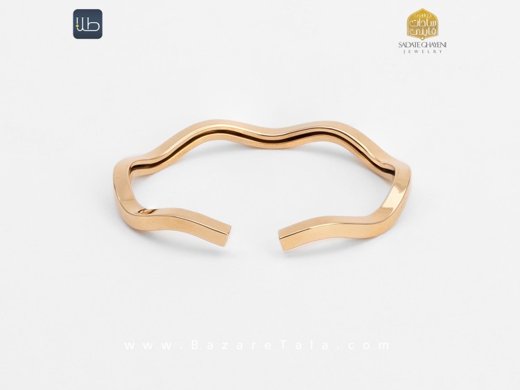 دستبند طلا بنگل سالی (کد 4492)