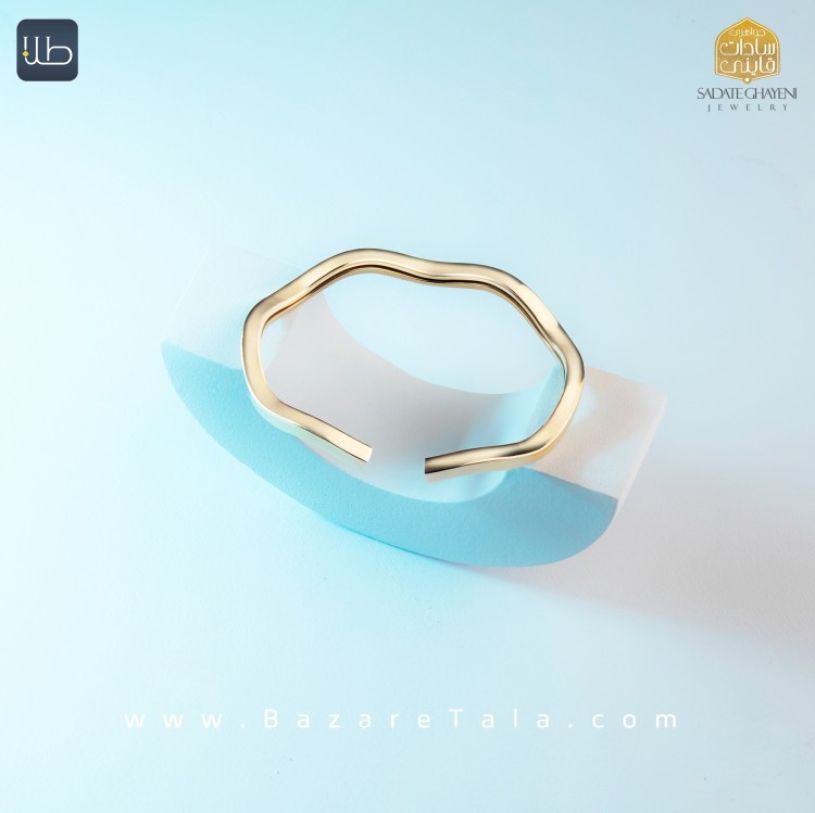 دستبند طلا بنگل سالی (کد 4492)