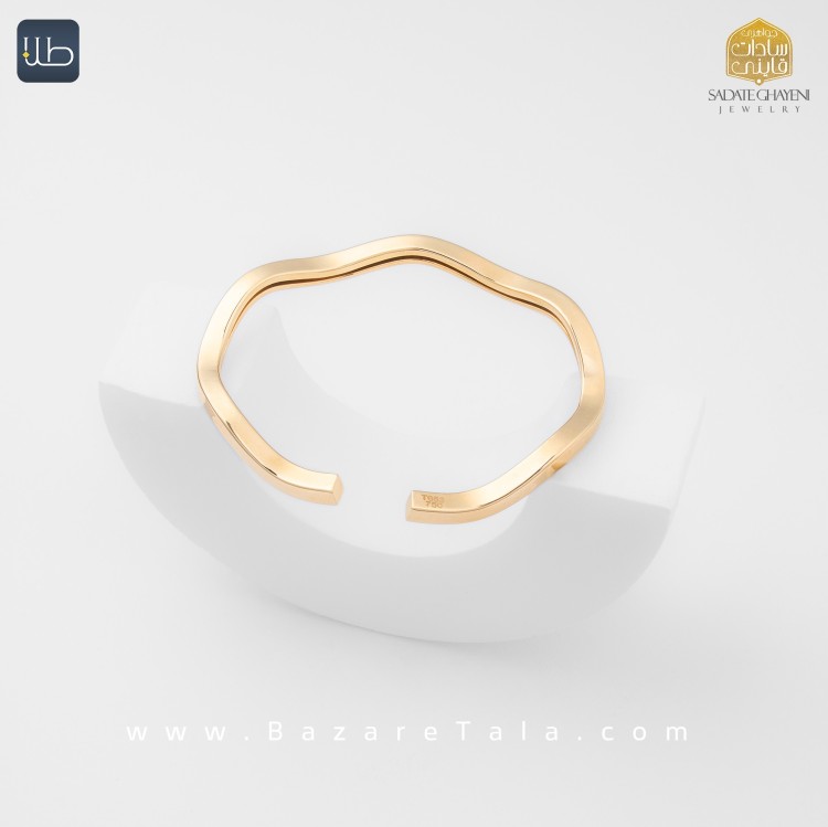 دستبند طلا بنگل سالی (کد 4492)