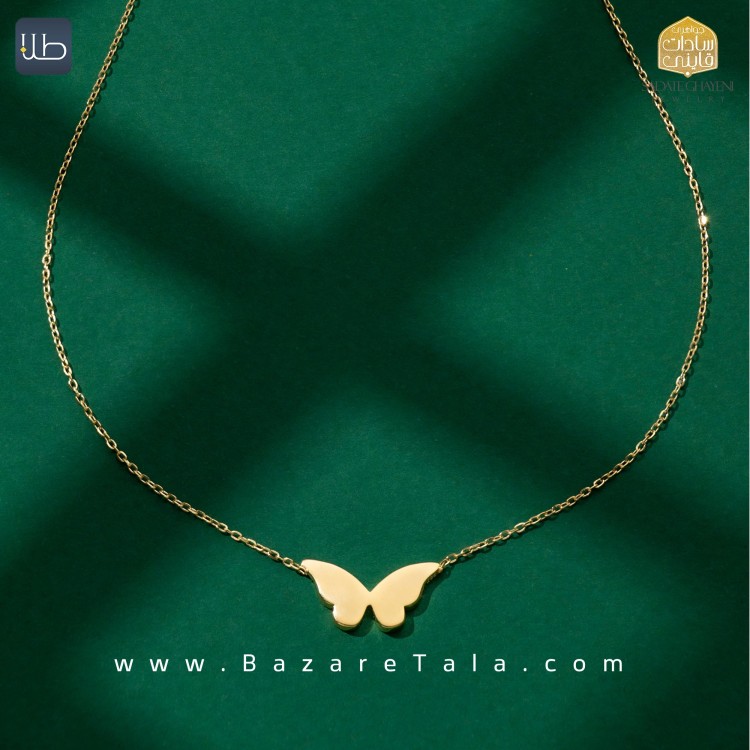 گردنبند طلا پائولا (کد 4439)