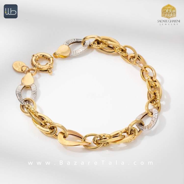 دستبند طلا آریانا (کد 4290)