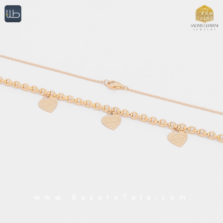 گردنبند طلا تیفانی (کد 4508)