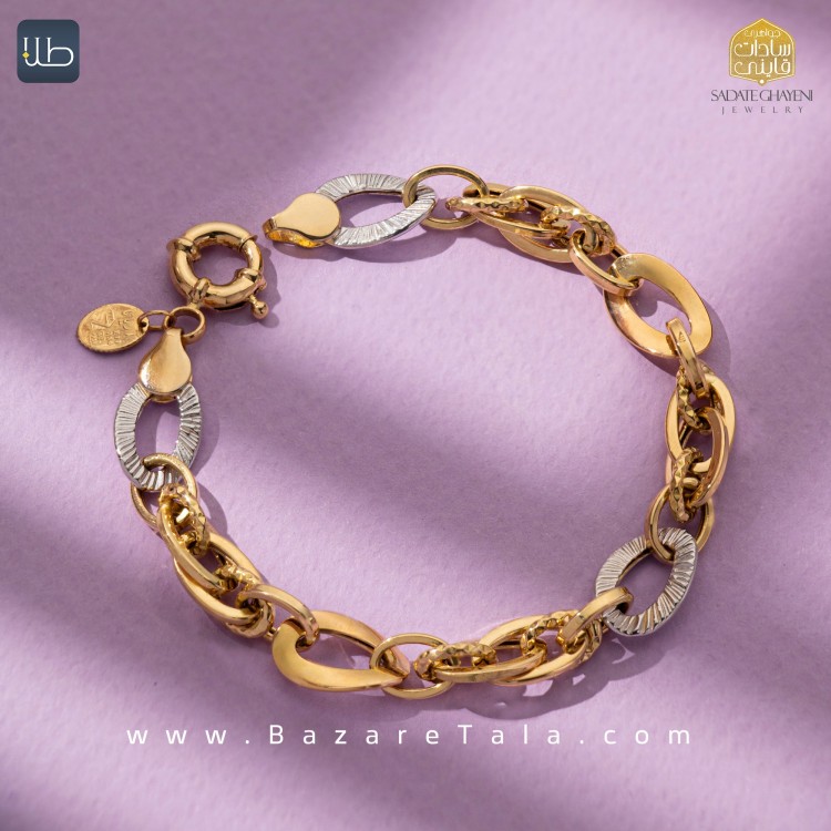 دستبند طلا آریانا (کد 4290)