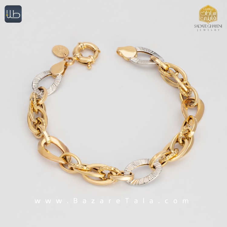 دستبند طلا آریانا (کد 4290)