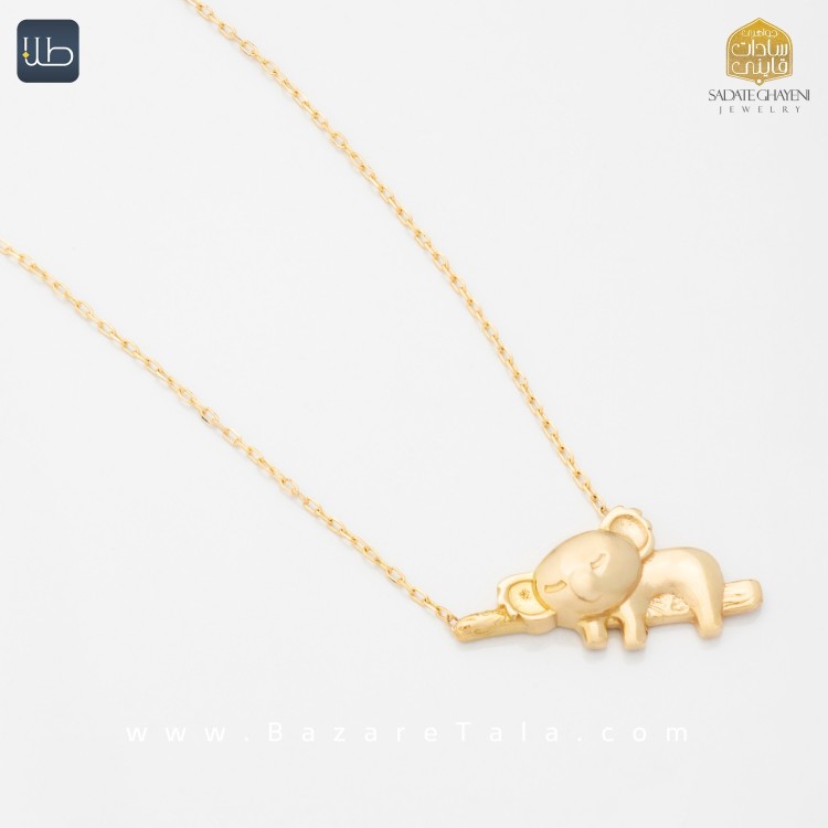 گردنبند طلا موریس (کد 4443)