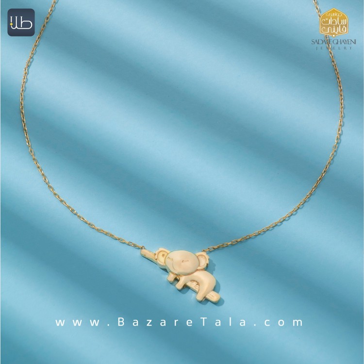 گردنبند طلا موریس (کد 4443)