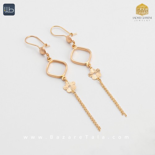 گوشواره طلا نازی (کد 3889)