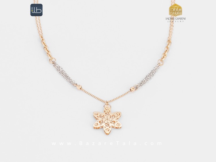 گردنبند طلا دلوین (کد 4448)
