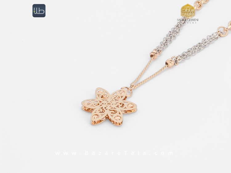 گردنبند طلا دلوین (کد 4448)