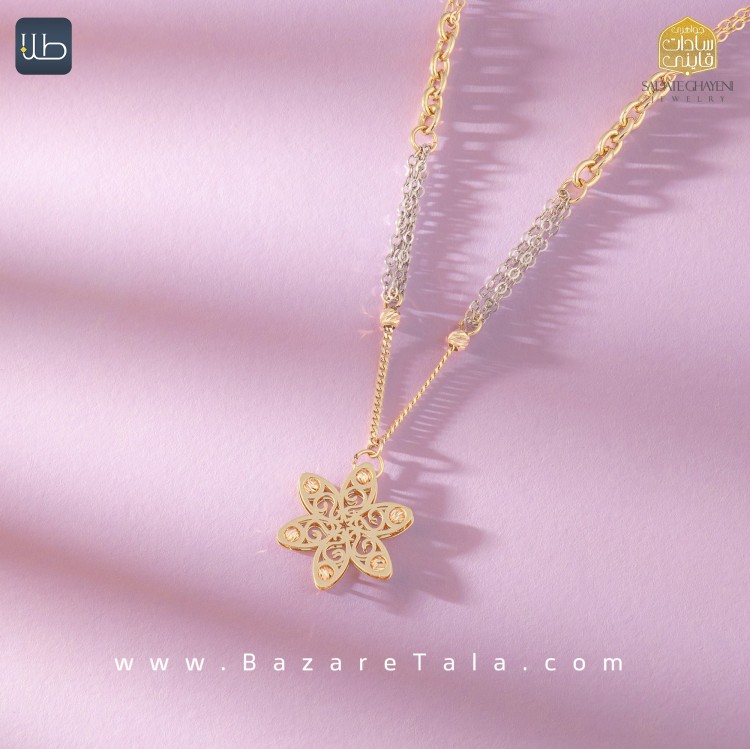 گردنبند طلا دلوین (کد 4448)