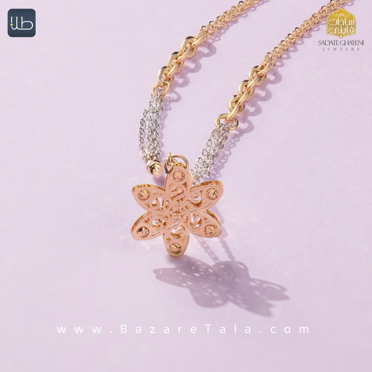 گردنبند طلا دلوین (کد 4448)