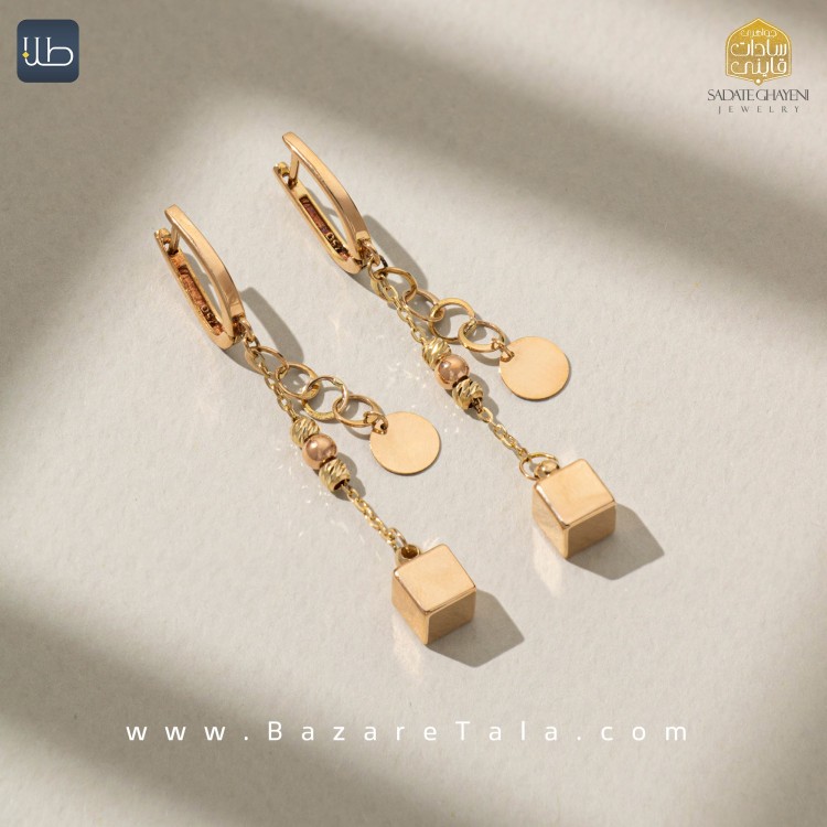 گوشواره طلا ویوا (کد 3891)