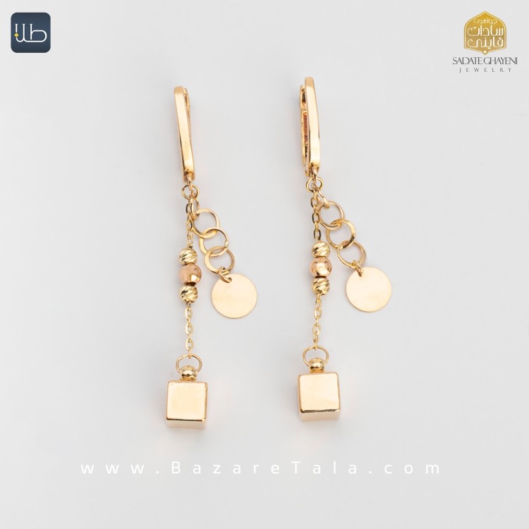 گوشواره طلا ویوا (کد 3891)