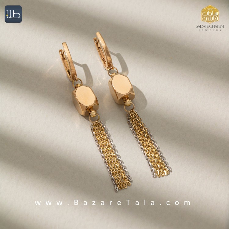 گوشواره طلا ویوا (کد 3890)