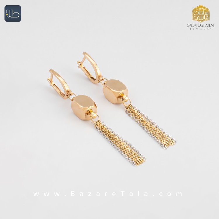 گوشواره طلا ویوا (کد 3890)