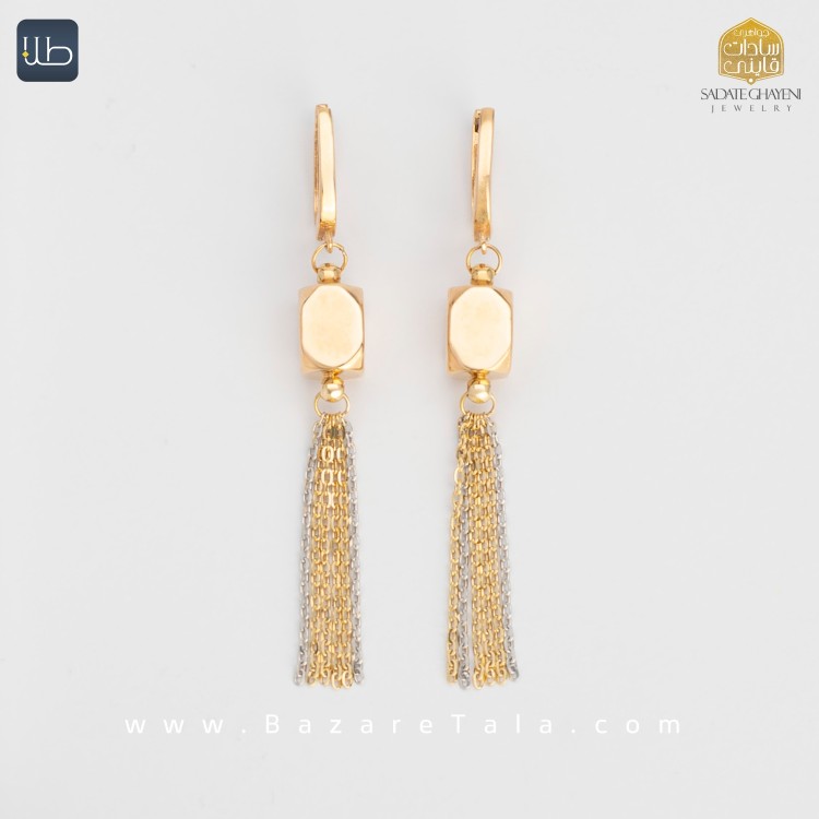 گوشواره طلا ویوا (کد 3890)