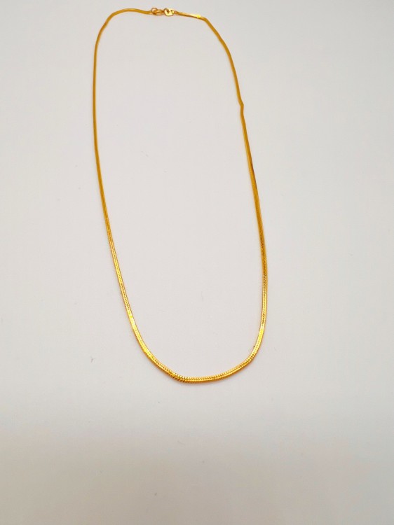 زنجیر طلا تیغ ماهی یکتاخواه  (کد 5481)