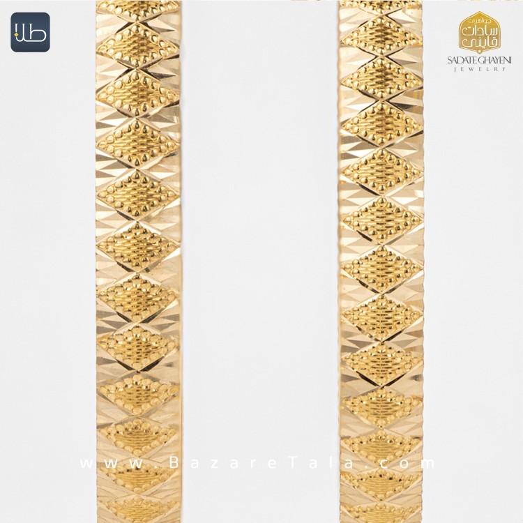 النگو طلا مدل 717 (کد 3521)