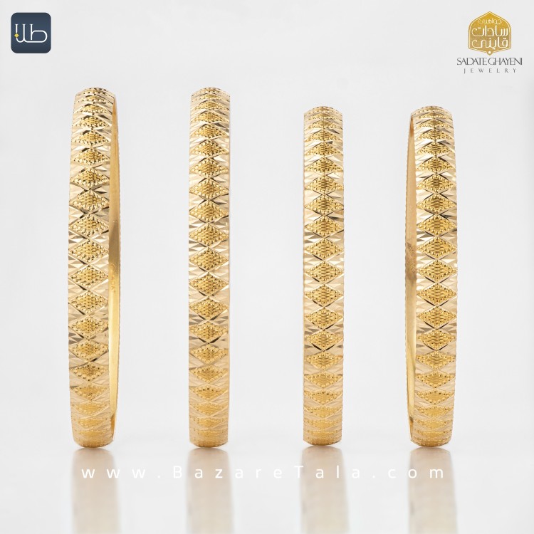 النگو طلا مدل 717 (کد 3521)