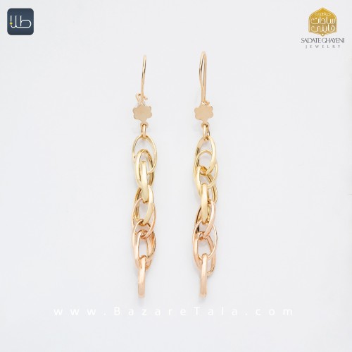 گوشواره طلا شقایق